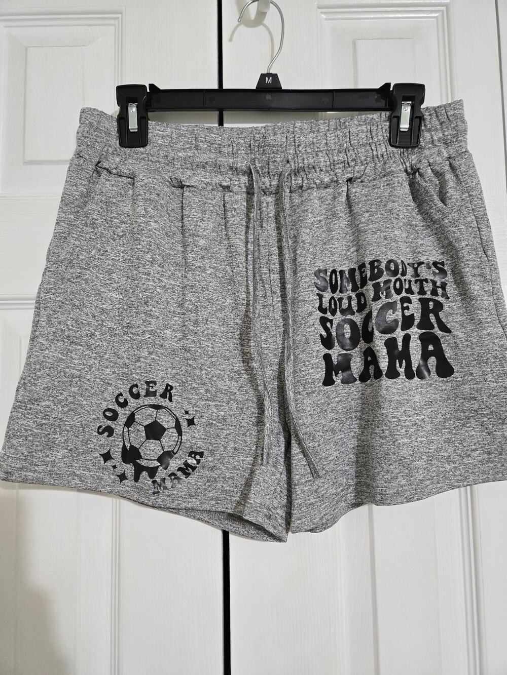 Unknown brand xl women's gray pull on shorts
